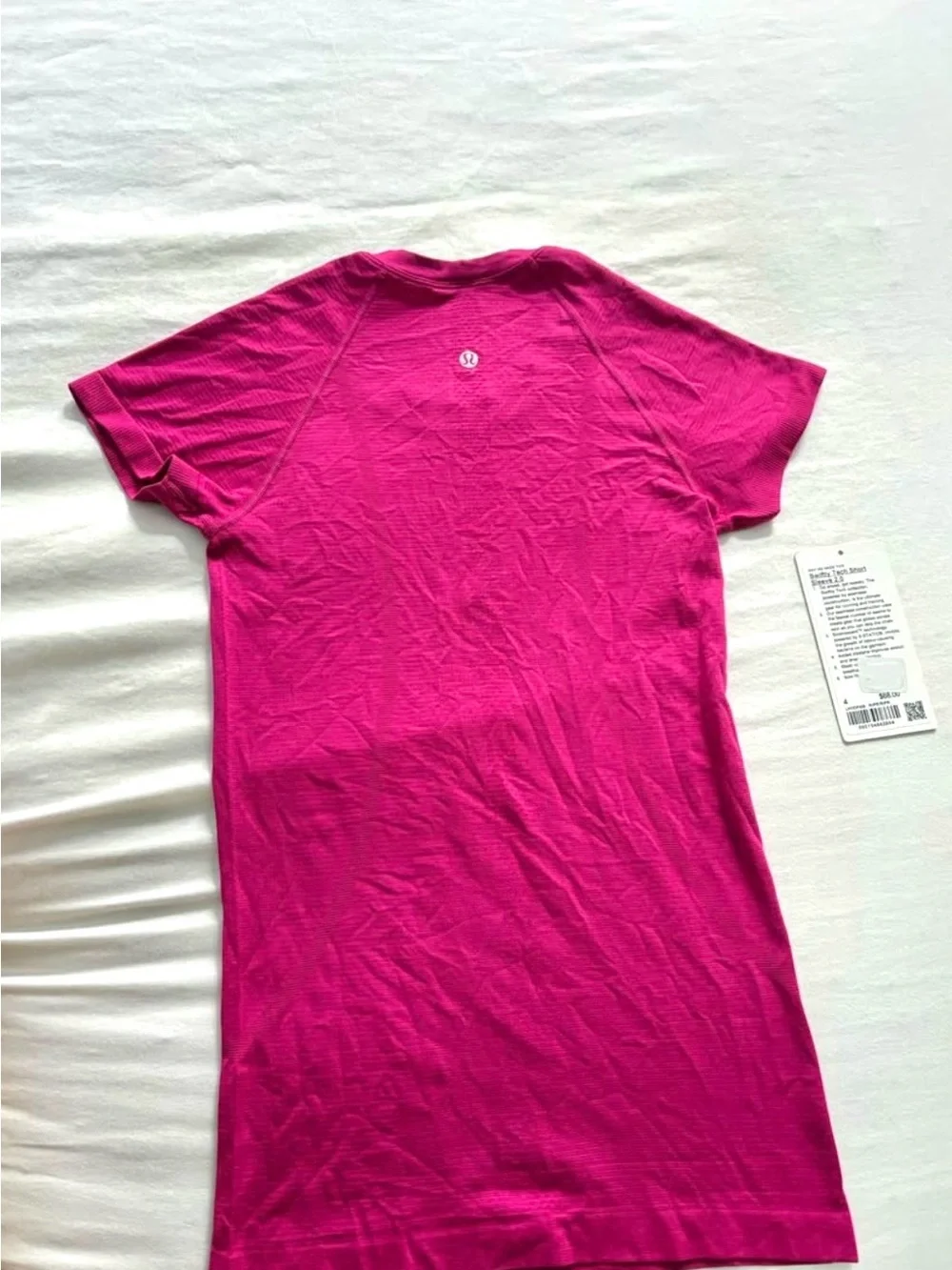 Women’s Short Sleeve Swiftly Tech- Raspberry Pink